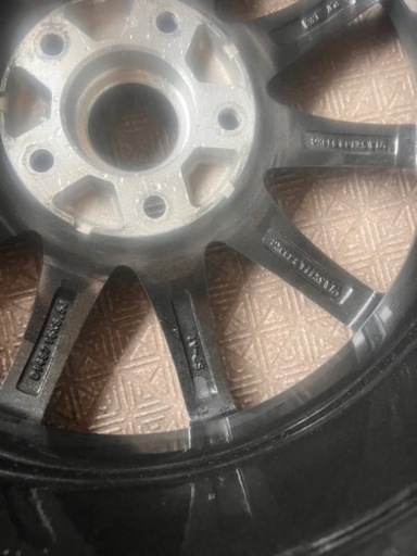 215/60R16  95Qダンロップ　スタッドレスタイヤホイール