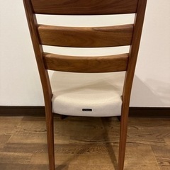 美品 高級 karimoku カリモク ダイニング チェア イス 椅子１脚 定価：６万円の画像