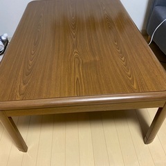 こたつ　ローテーブルの画像