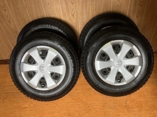最終値下バリ山スタッドレス  TOYOTA 純正鉄ホイール　4本セット