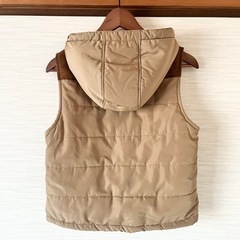 URBAN NOW アーバンナウ フード付き中綿ダウンベスト ★Mサイズ★の画像