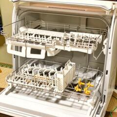 食洗機　食器洗い乾燥機　パナソニック NP-TR8-W　ホワイトの画像
