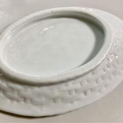 【新品未使用】陶製アクセサリートレイ　小物入れ　ソープトレイの画像