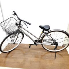 SALVAGE 自転車 グレー 27インチ 切替なし