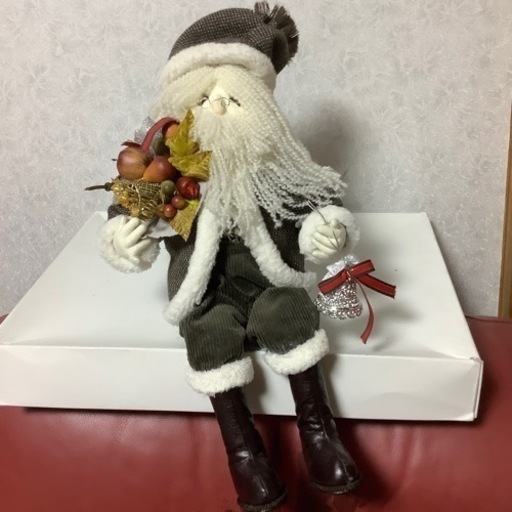 米山京子風 サンタクロース サンタおじいさん プレゼント 人形 ドール