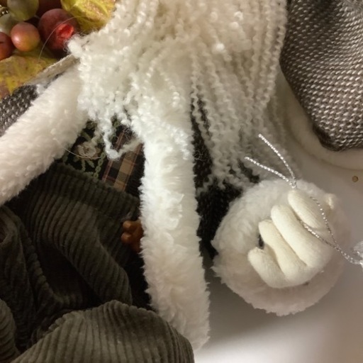 米山京子風 サンタクロース サンタおじいさん プレゼント 人形 ドール