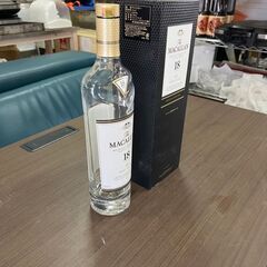 【D-086】マッカラン18年　空瓶 空箱 中古 激安の画像