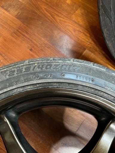 SSR17インチFR車用ホイール
