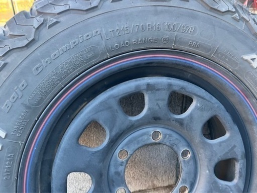 215/70R16 BF Goodrichハイエースデイトナ