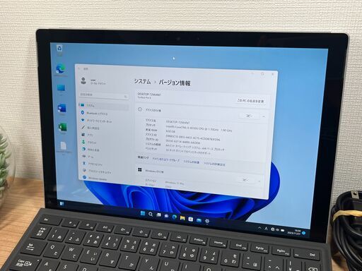 極美品・お買い得〉04399 Microsoft Surface Pro6第８世代  8GB/128GB i5 Office2021 Windows11