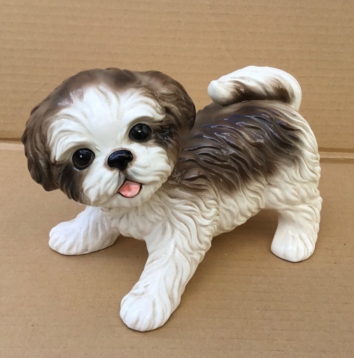 美品◉MOTO COLLECTION・イモトコレクション 陶器製 シーズー犬
