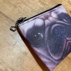 パグ 顔面ミニポーチ  中古品 美品 の画像