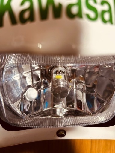 A-TECH ksr フロントマスク　リフレクターライト　ledバルブ