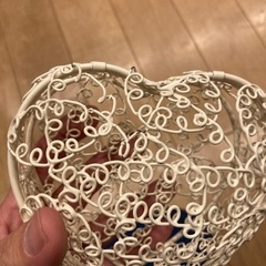 ワイヤー製　小物入れの画像