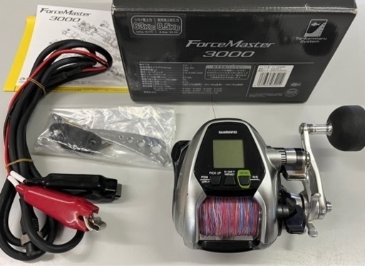 値引きしました　電動リール　シマノ フォースマスター3000 オーバーホール済み