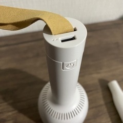 未使用　卓上掃除機　卓上クリーナー　ホワイトの画像