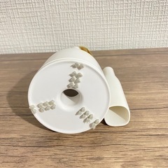 未使用　卓上掃除機　卓上クリーナー　ホワイトの画像