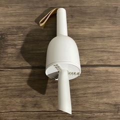 未使用　卓上掃除機　卓上クリーナー　ホワイトの画像