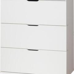 【無料】ニトリ チェスト イーサン CH9080WH ホワイト