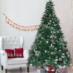 お値段交渉可能！新品　クリスマスツリー 180cm 松付き 組み...
