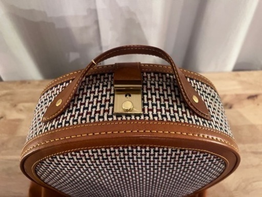 BRUNO CONTI ドクターズ バニティバッグ ヌメ革 トリコロール SET