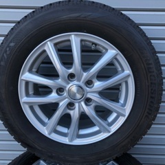 No.78スタッドレス195/65/15 5H PCD114.3 アルミ付4本セット