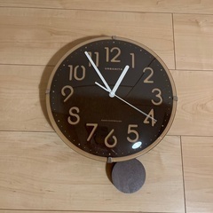 掛け時計です。の画像