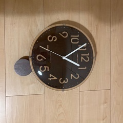 掛け時計です。の画像