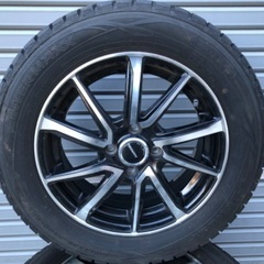 No.79スタッドレス185/65/15 4H PCD100 アルミ付4本セット