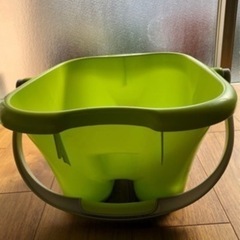 足湯バケツの画像