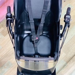 ❶5852子供乗せ電動アシスト自転車ブリヂストン20インチ良好バッテリーの画像