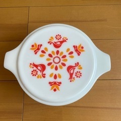 アンティーク　PYREX キャセロールの画像