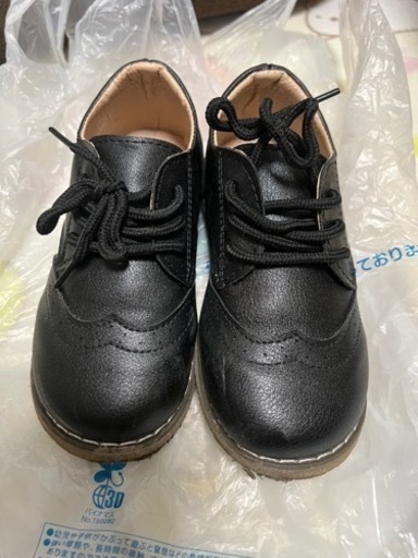 キッズ　ローファー 18センチ　黒