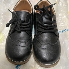 キッズ　ローファー 18センチ　黒　