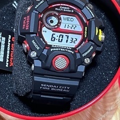 G-SHOCKレンジマン緊急消防援助隊コラボモデル
