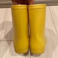 D by Dadway ディーバイダッドウェイ　レインブーツ　14cm イエローの画像