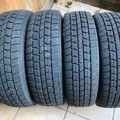 【売約済み】スタッドレスタイヤ・ホイール4本セット　155/65R13 73Q ホンダライフなどの画像