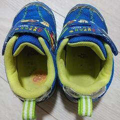 子供靴 アンパンマン14㎝ (2E) ムーンスターの画像