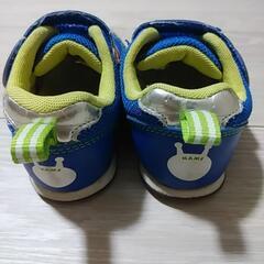 子供靴 アンパンマン14㎝ (2E) ムーンスターの画像