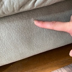 美品！使用期間半年未満！ソファ 3人掛け シンプル 脚つき 脚付き レザー ファブリック コンパクトソファ 北欧 インテリア ローソファ ロータイプ 