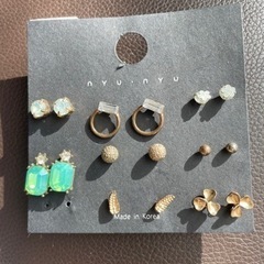 韓国で購入したピアス
