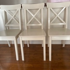 IKEA INGOLF イス　3脚
