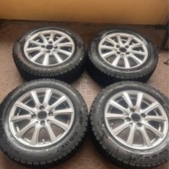 バリ山175/65R14グッドイヤースタッドレスタイヤホイール