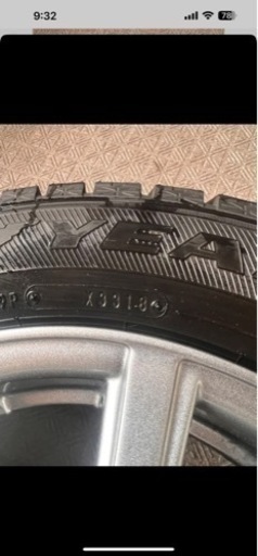 バリ山175/65R14グッドイヤースタッドレスタイヤホイール