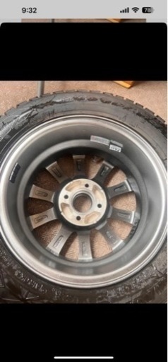 バリ山175/65R14グッドイヤースタッドレスタイヤホイール