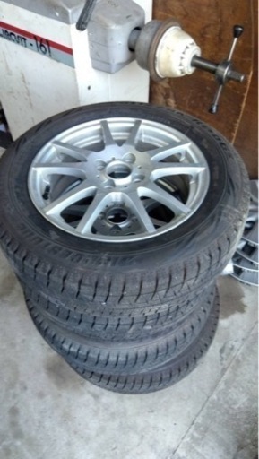 １７５／６５Ｒ１５‼️アルミホイル冬タイヤセット４本‼️すぐ使えます‼️格安販売‼️