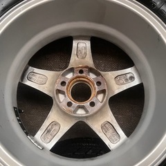 195/65R15ブリヂストンスタッドレスタイヤホイールの画像