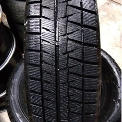 １９５／６５Ｒ１５‼️冬タイヤ‼️ブリジストン‼️中古タイヤ4本セット‼️格安‼️の画像
