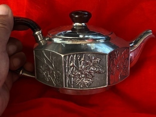 アンティーク　ブランド　シンガポール　ROYAL SELANGOR PEWTER  ティポット