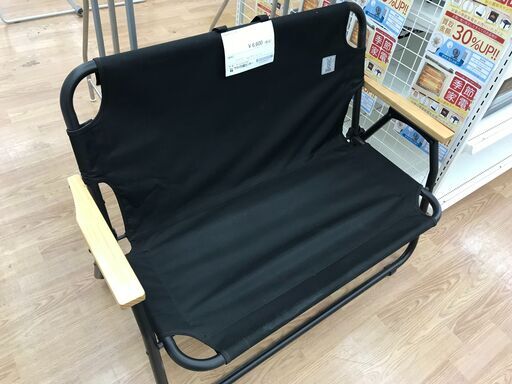 ★ジモティ割あり★ DoD ベンチ ブラック H72×W100×D50 クリーニング済み KJ3651
